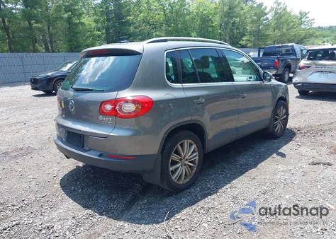 2010 Volkswagen Tiguan Wolfsburg Edition from USA, damaged, VIN WVGBV7AX1AW532415